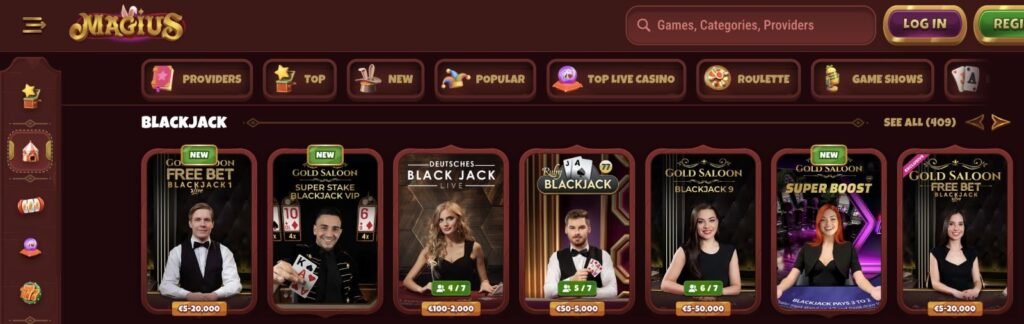 online casino magius